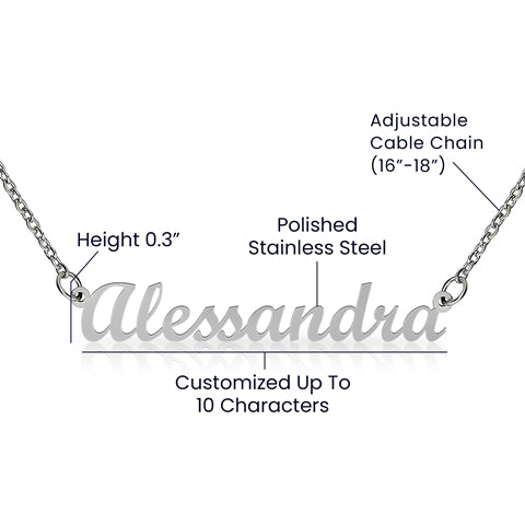 Personalized Name Necklace For Her
