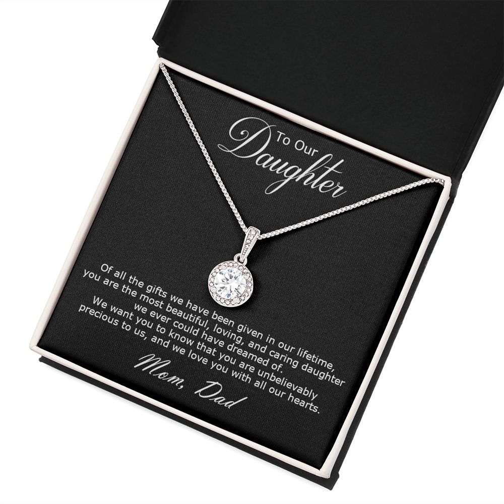 Eternal Hope Necklace To Our Daughter With Personal Message Card