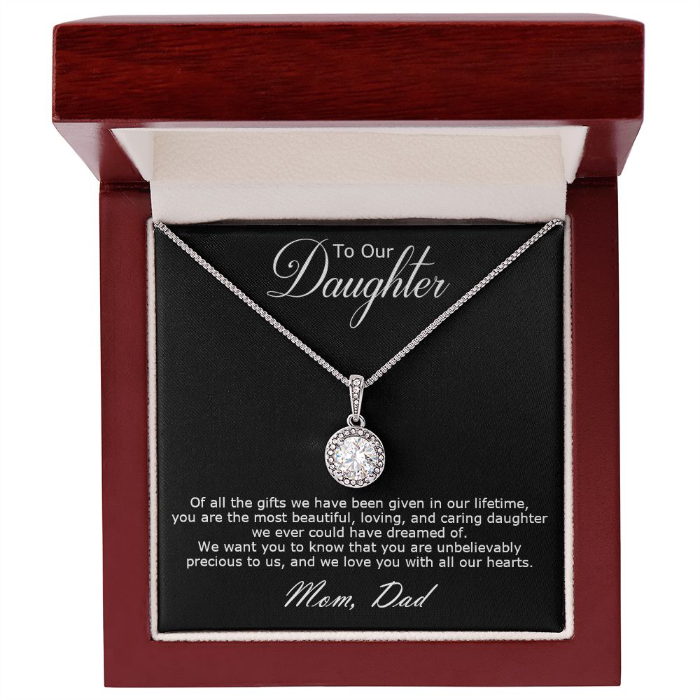 Eternal Hope Necklace To Our Daughter With Personal Message Card