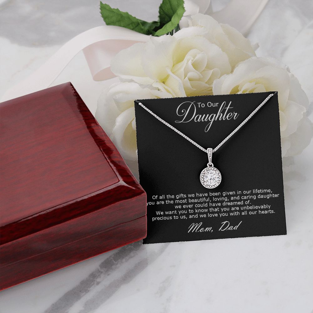 Eternal Hope Necklace To Our Daughter With Personal Message Card