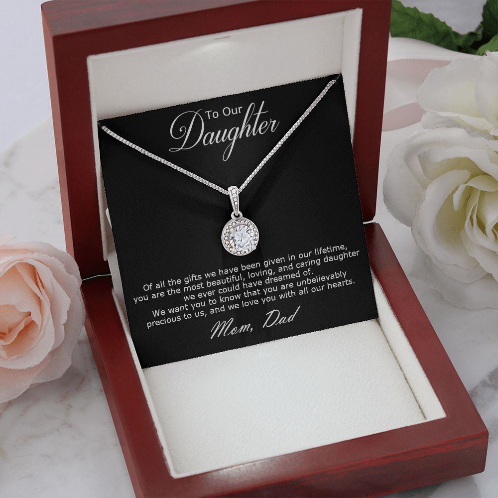 Eternal Hope Necklace To Our Daughter With Personal Message Card
