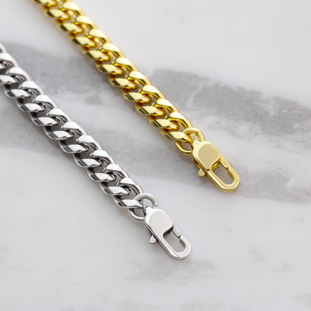 Cuban Link Necklace To My Big Brother | Funny Sibling Gift | Jewelry Box | My Bro Meaningful Gift | Family Message Card | Scarcastic Humor
