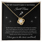 Sagittarius Zodiac Love Knot Necklace To Mother